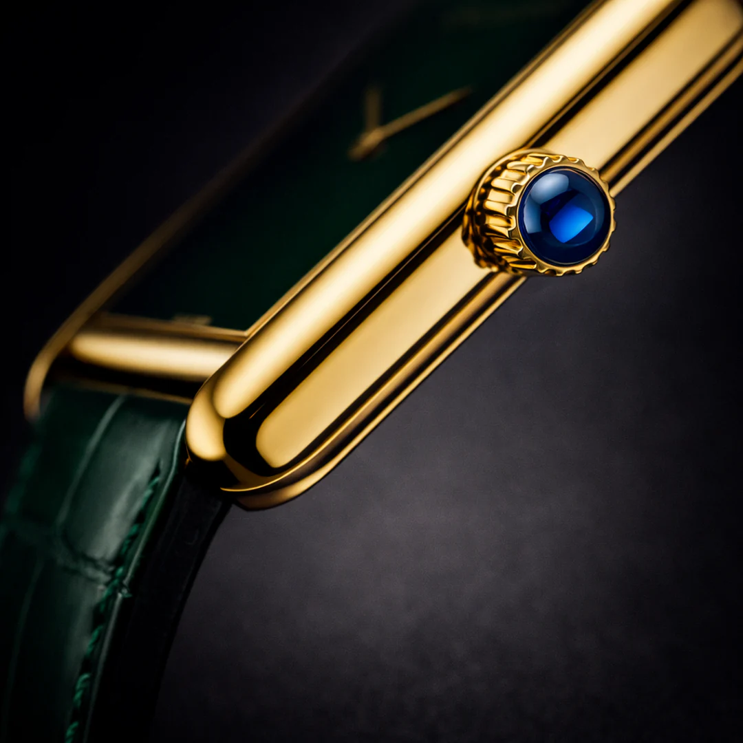 Cartier Tank Louis Cartier Watch - Emerald Green Edition view 3