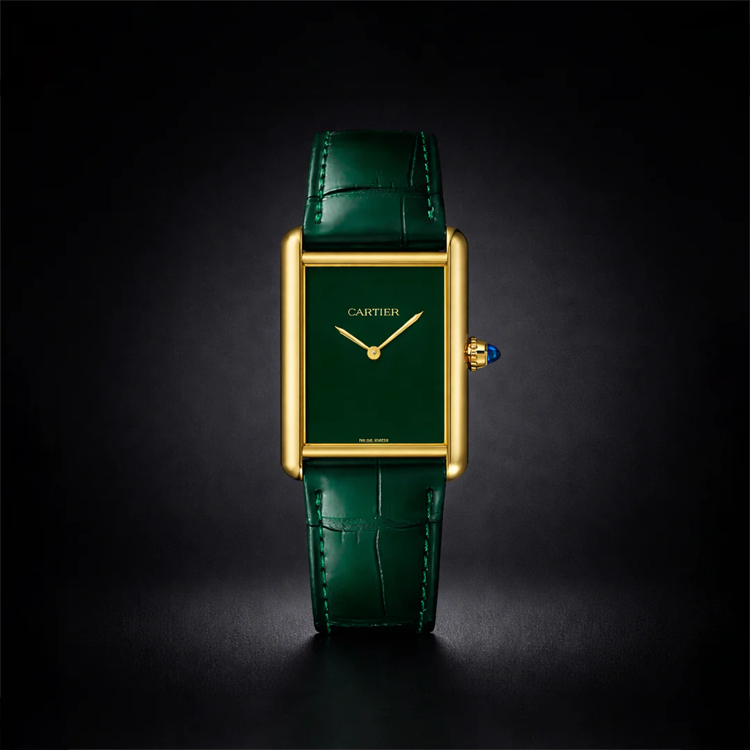 Cartier Tank Louis Cartier Watch - Emerald Green Edition