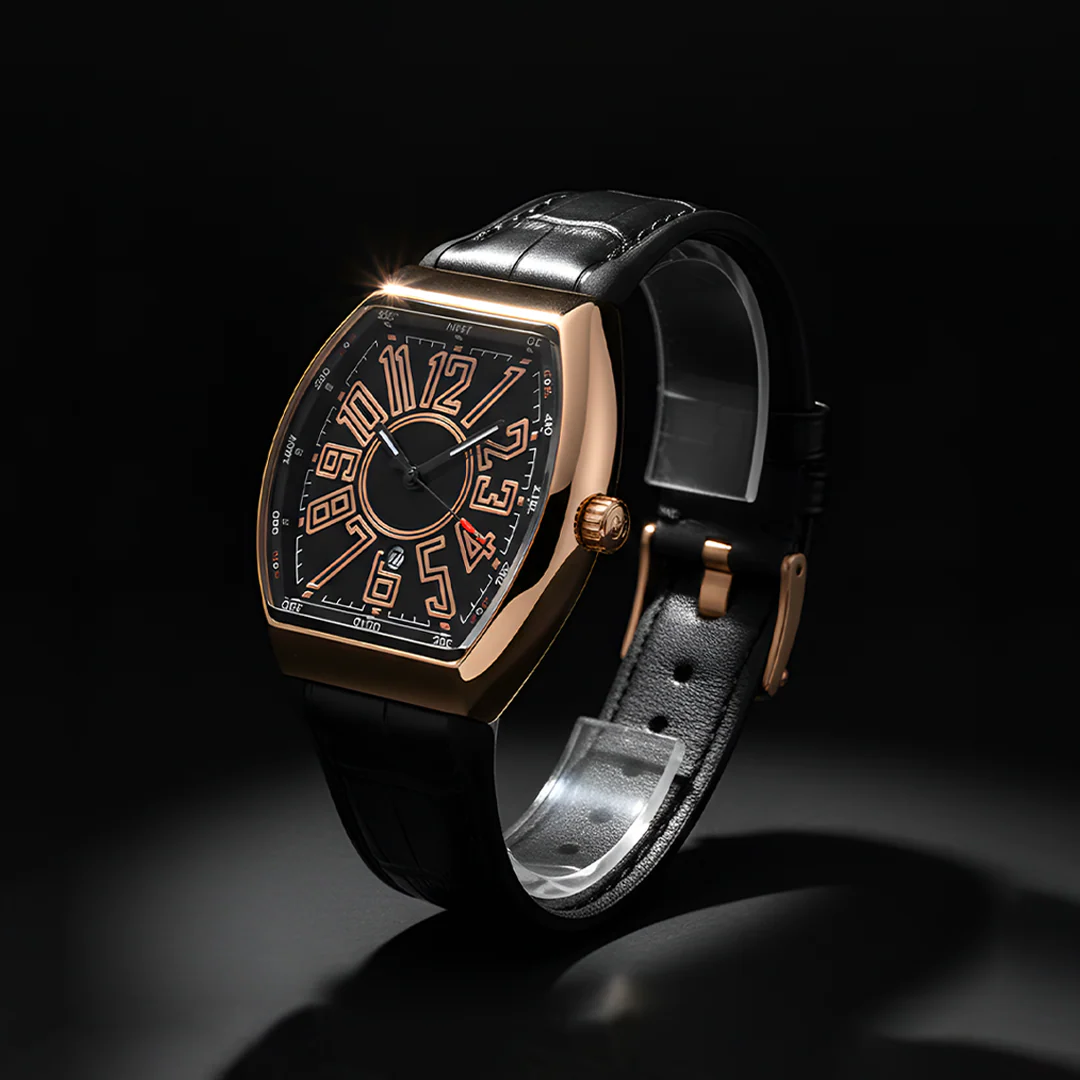 Franck Muller Vanguard Black Dial Luxury Watch – Black Edition view 2