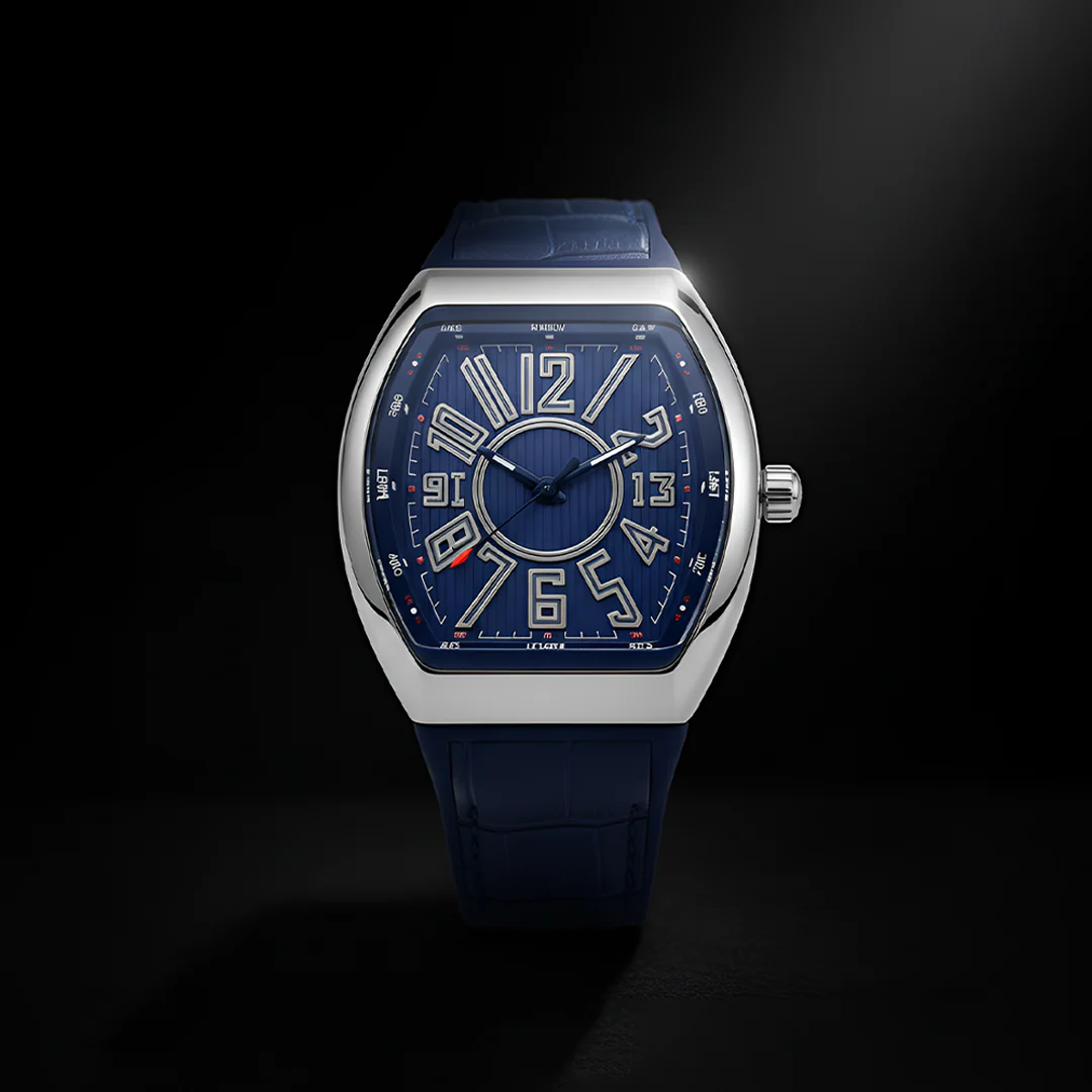Franck Muller Vanguard Blue Dial Luxury Watch – Blue Edition