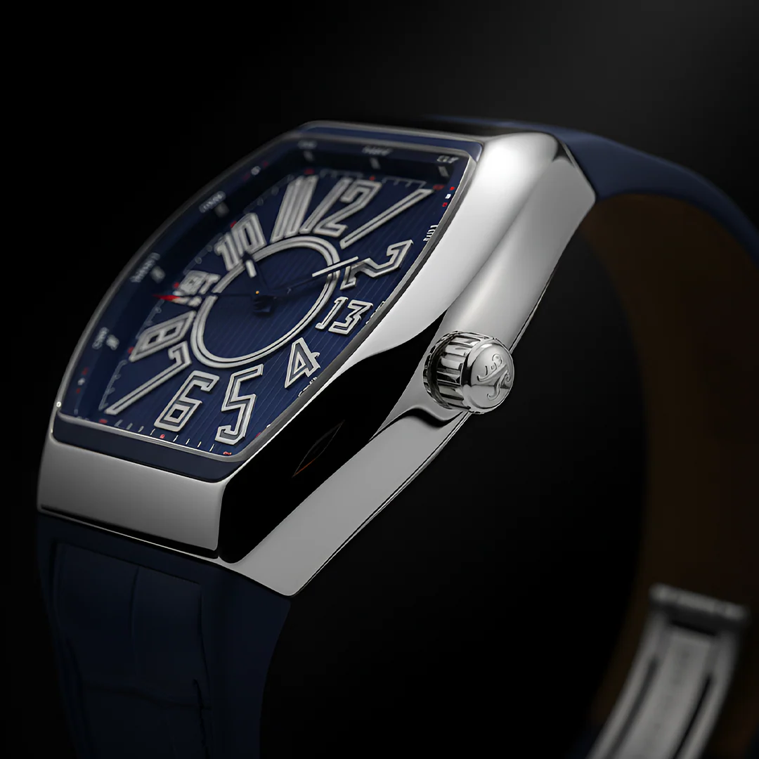 Franck Muller Vanguard Blue Dial Luxury Watch – Blue Edition view 2