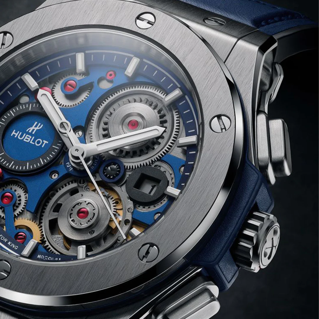 Hublot Big Bang MECA-10 Blue Dial – Skeleton Luxury Men’s Watch view 3