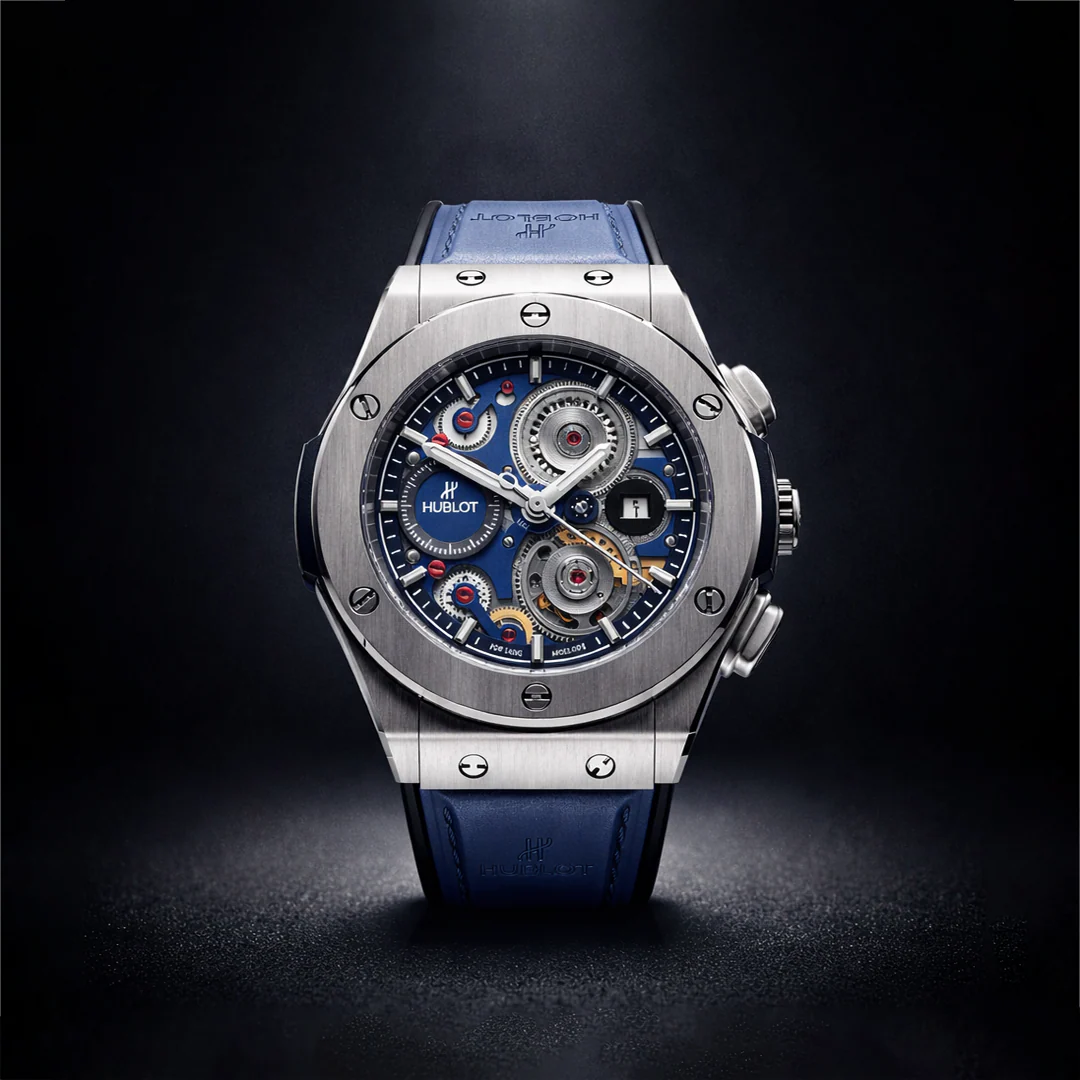 Hublot Big Bang MECA-10 Blue Dial – Skeleton Luxury Men’s Watch
